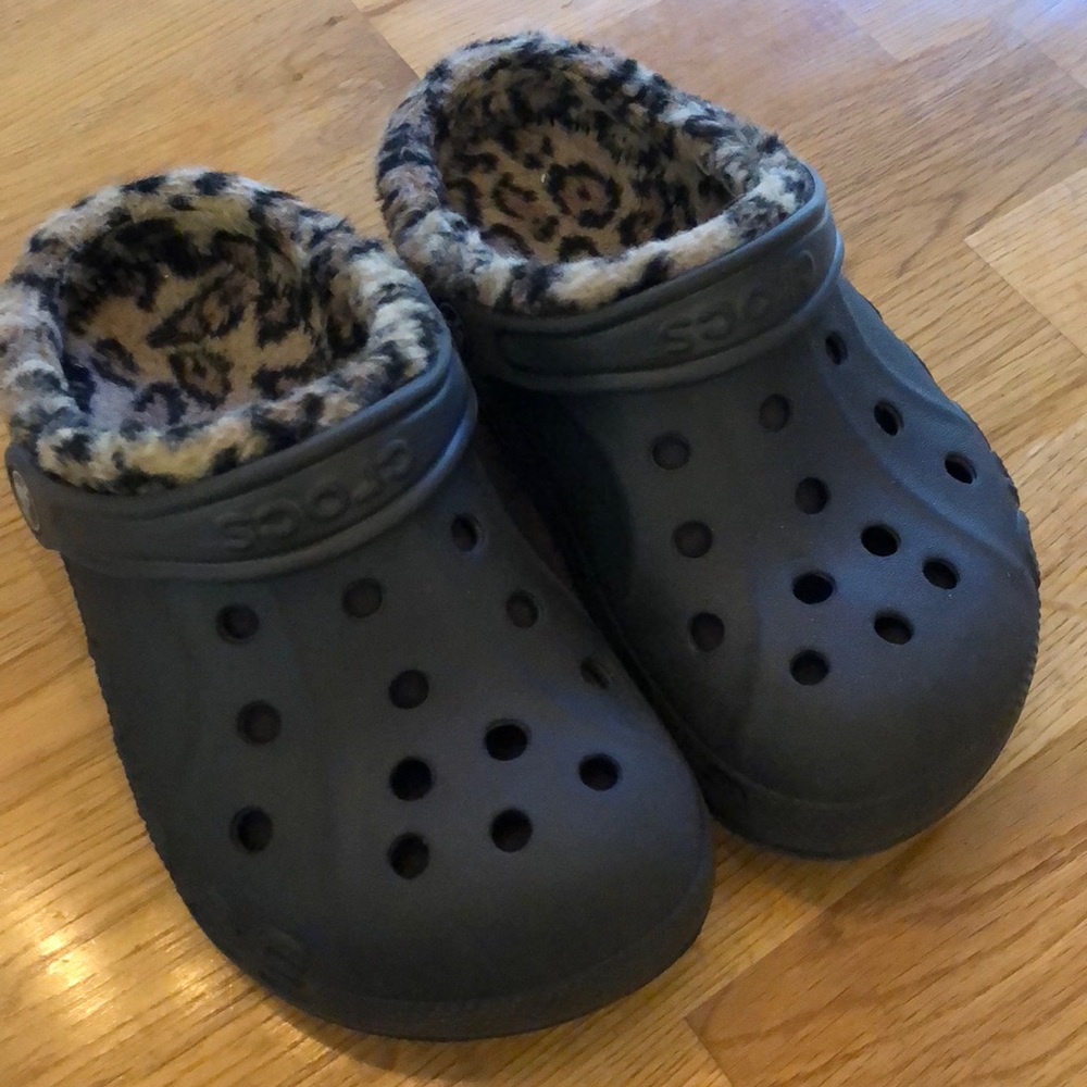 Kids crocs slide on with back size 1j3